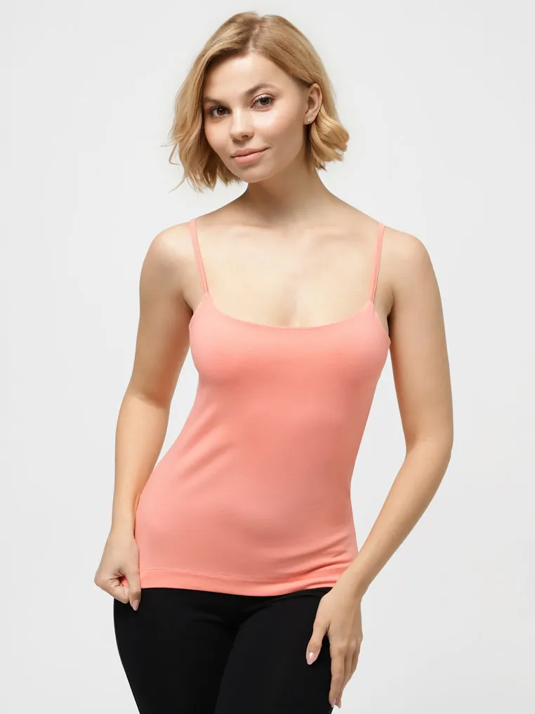 T-shirt with thin straps