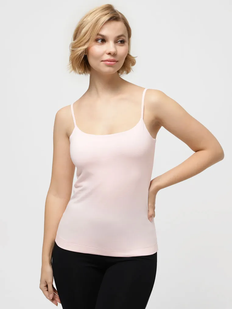 T-shirt with thin straps