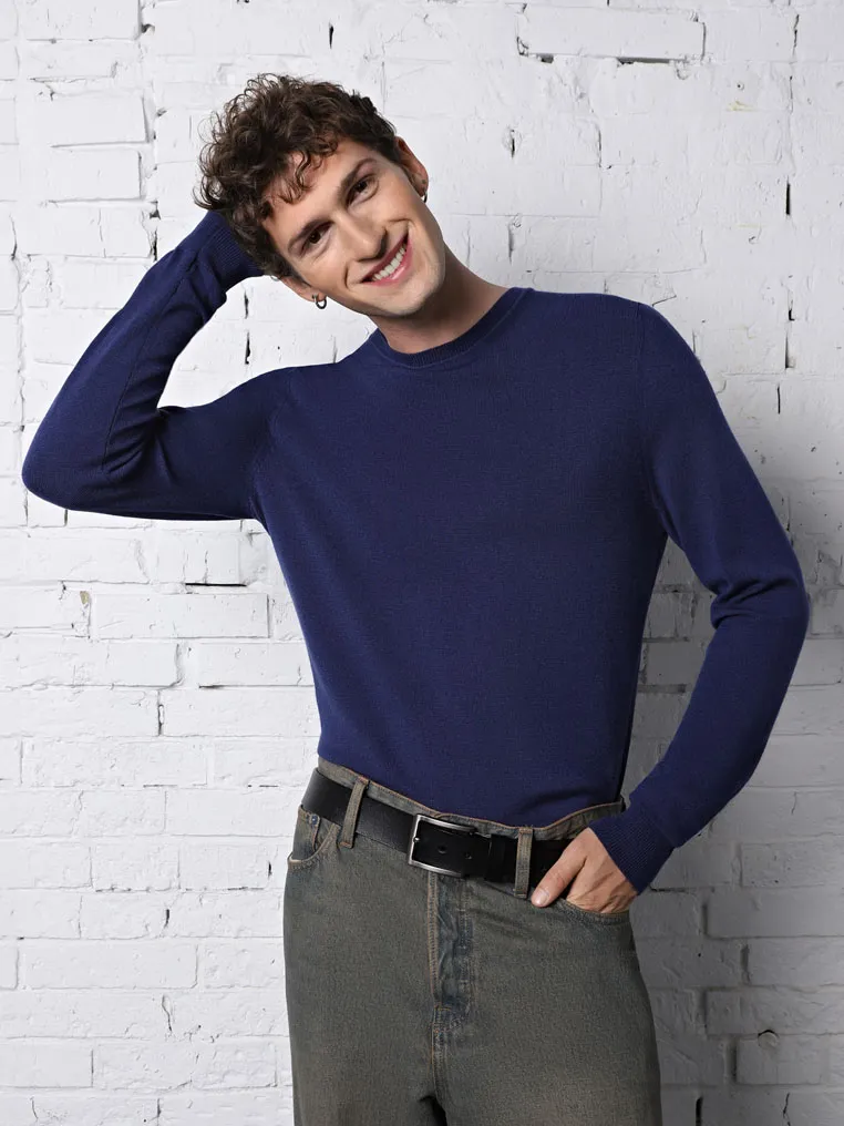 Лонгслив вязаный