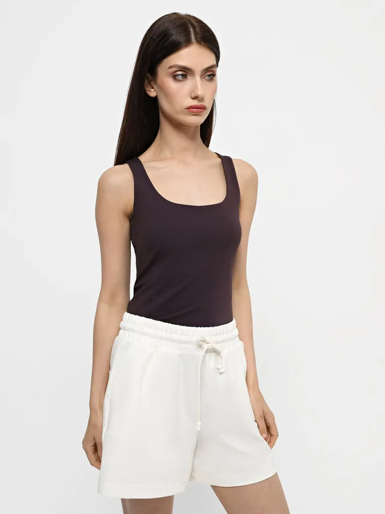 T-shirt with wide brims